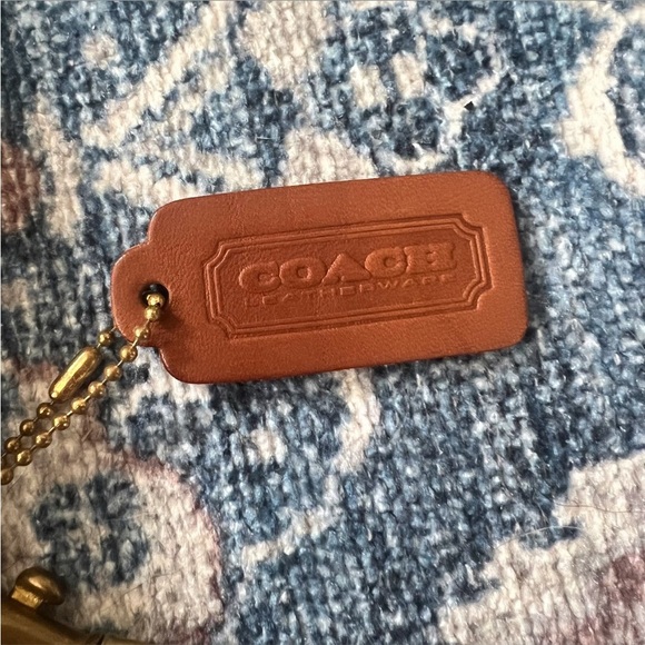 VINTAGE COACH British Tan Glovetanned Leather Mini Belt Bag / Crossbody Bag - Picture 13 of 15